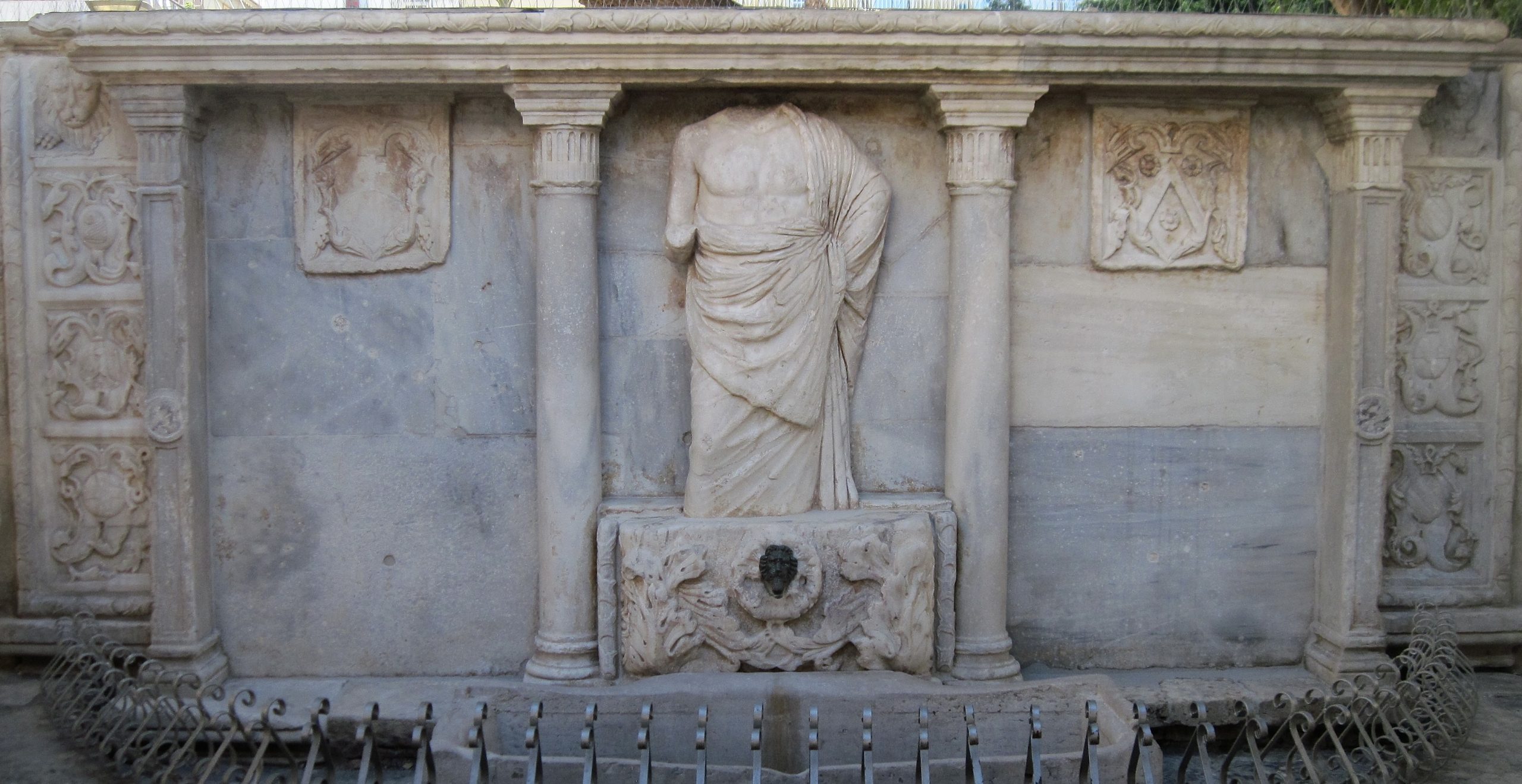 Fontana di Bembo dopo il restauro