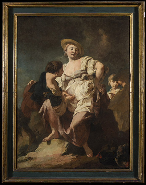 Il dipinto prima del restauro