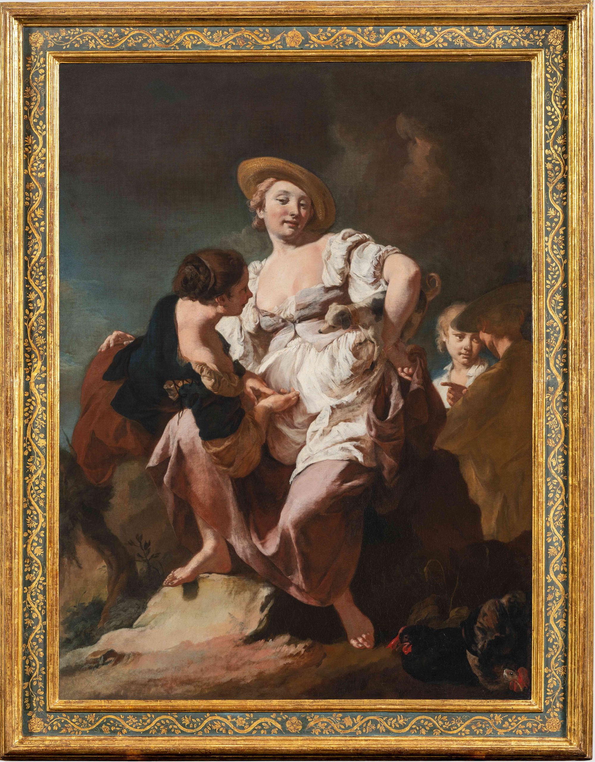 Il dipinto dopo il restauro